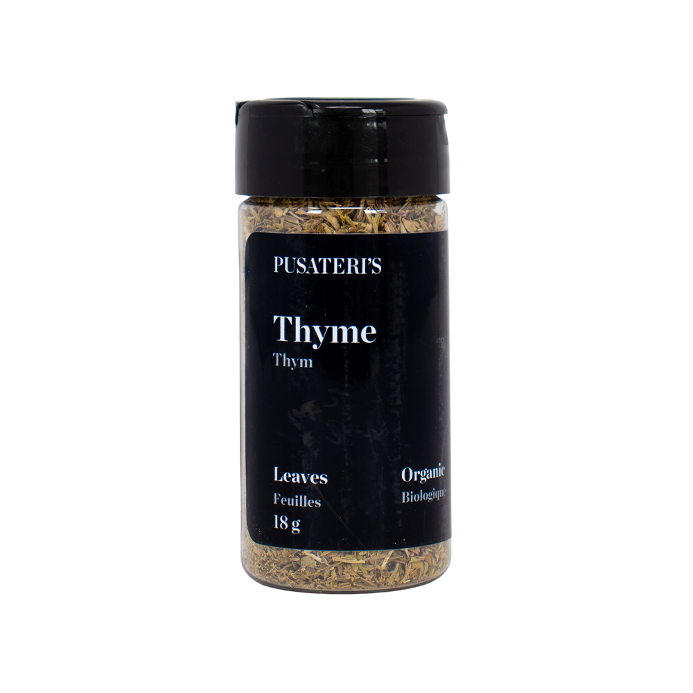 Pusateri's Organic Thyme Leaf 18G