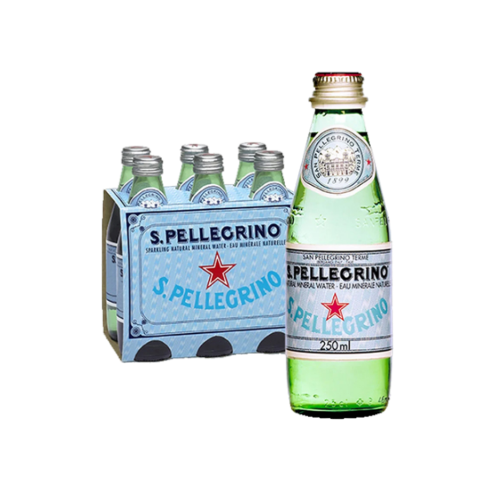 San Pellegrino Sparkling Water 6 X 250Ml