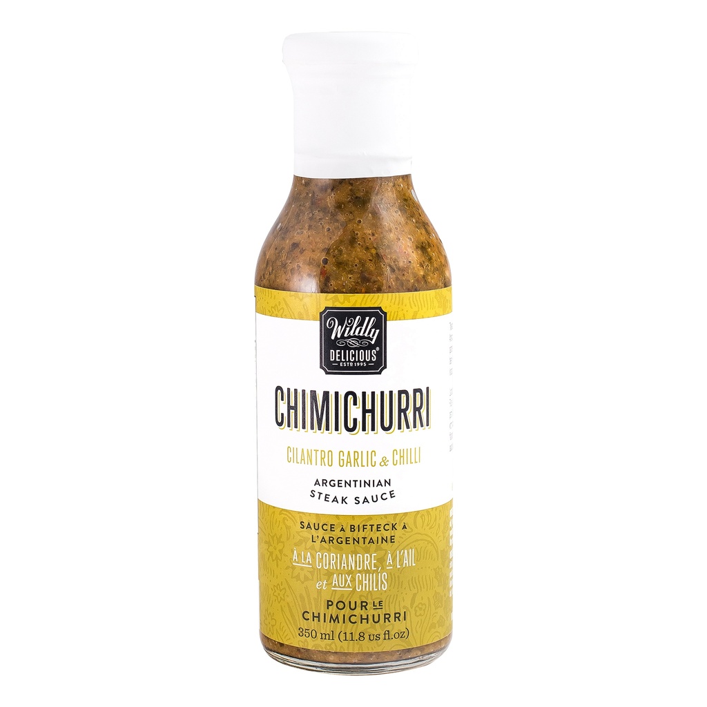 Wildly Delicious Chimichurri Cilantro Garlic & Chilli Argentinian Steak Sauce 350ml