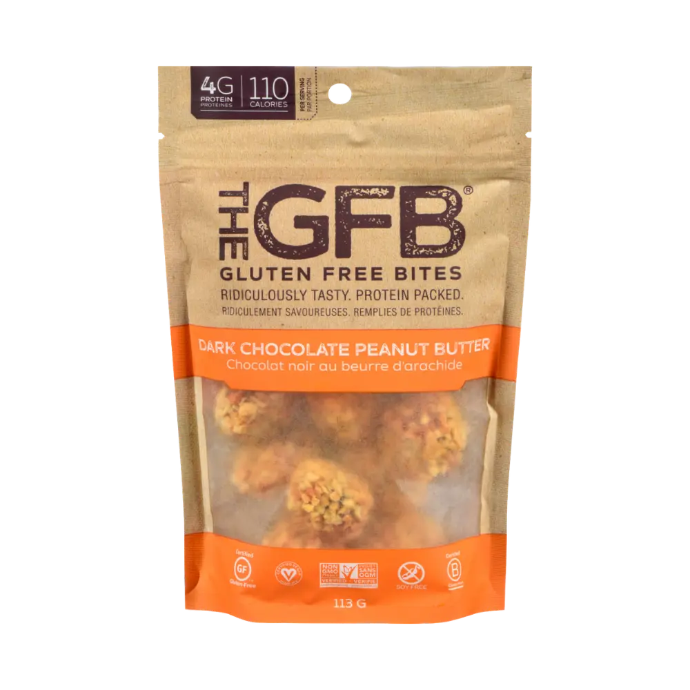 GFB Dark Chocolate Peanut Butter Bites 113G