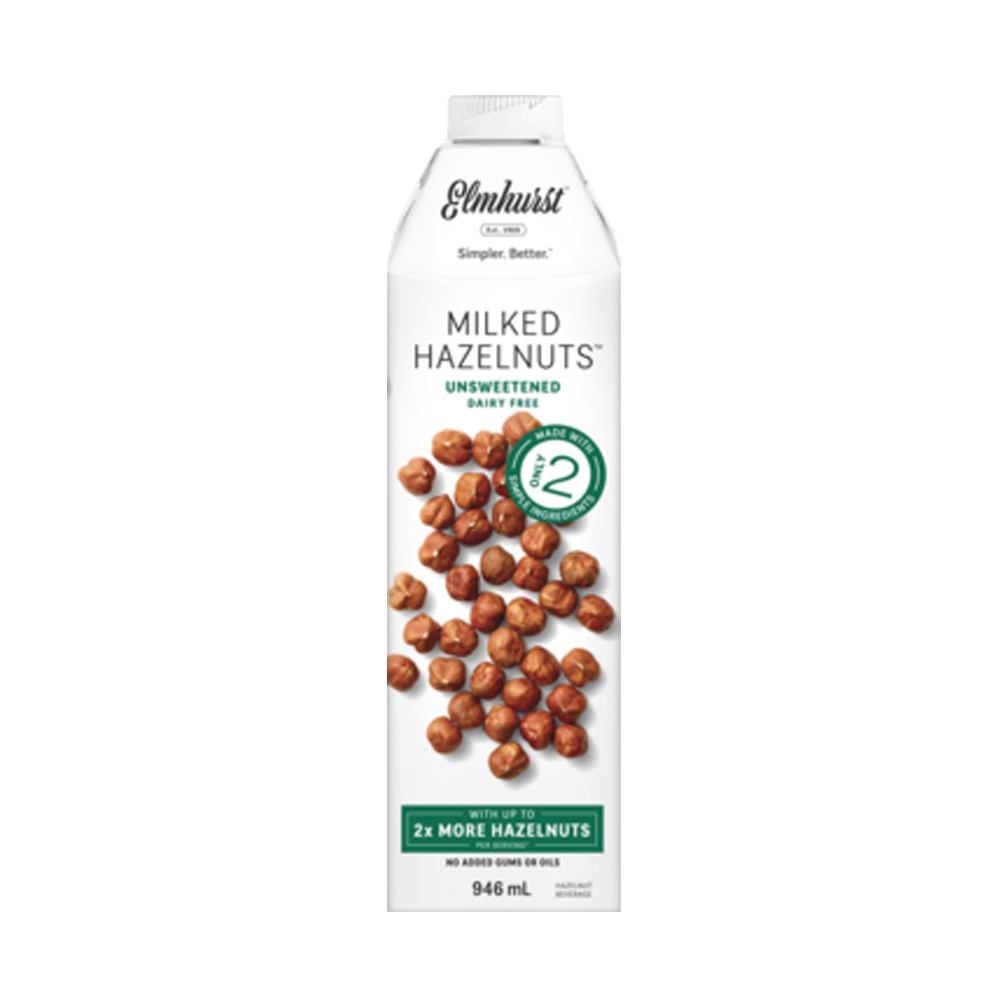 Elmhurst Unsweetened Hazelnut Milk 946 Ml