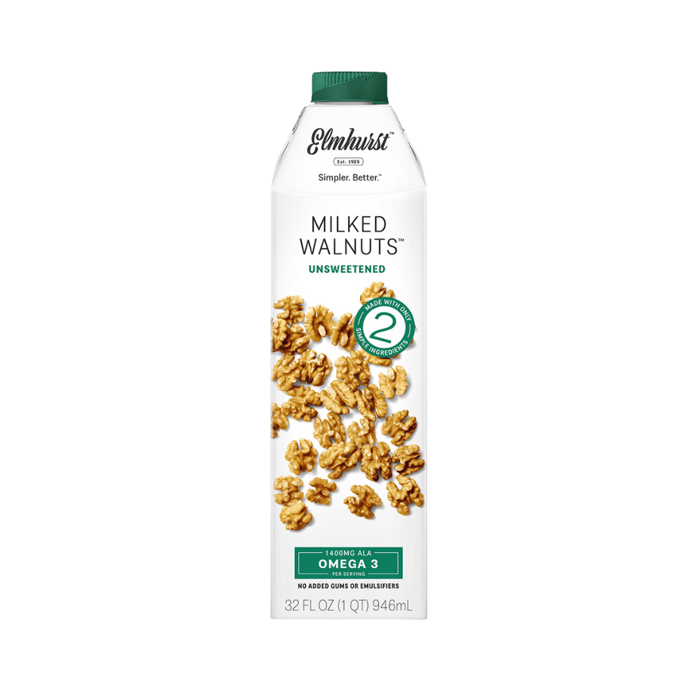Elmhurst Unsweetened Walnut 32 FL OZ
