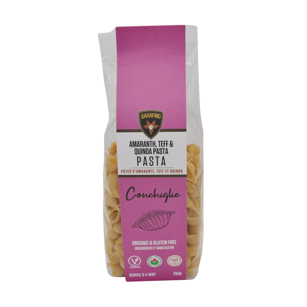 SARAFINO ORGANIC AMARANTH, TEFF & QUINOA PASTA