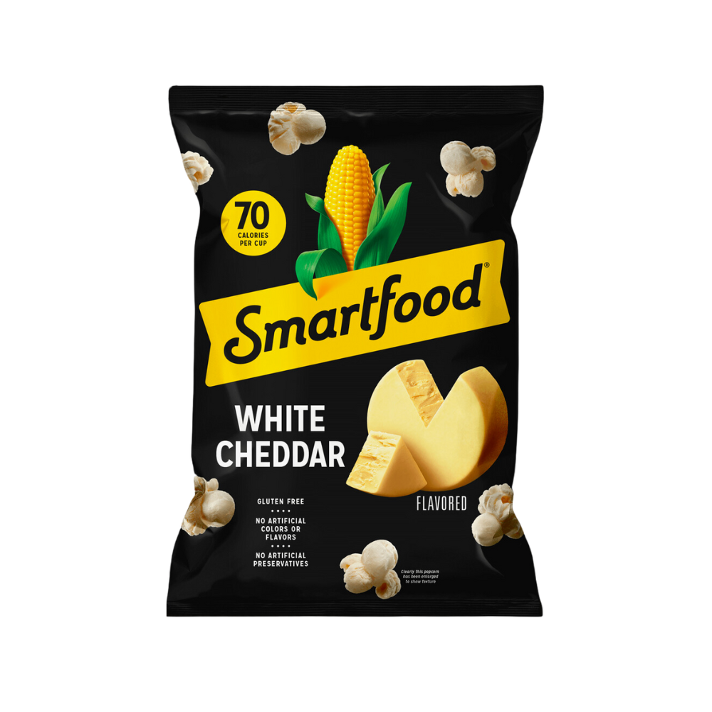 Smart Food White Cheddar Popcorn 200G