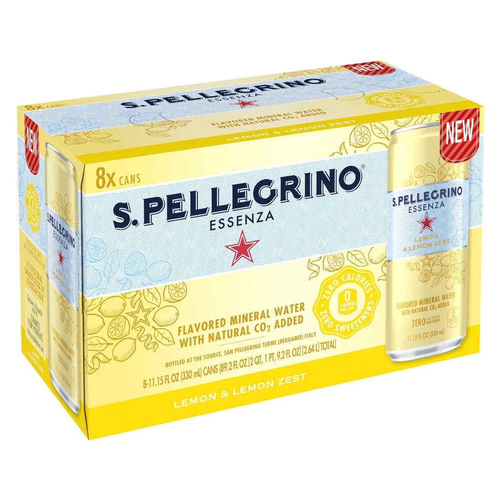 SAN PELLEGRINO Essenza Lemon & Lemon Zest Case