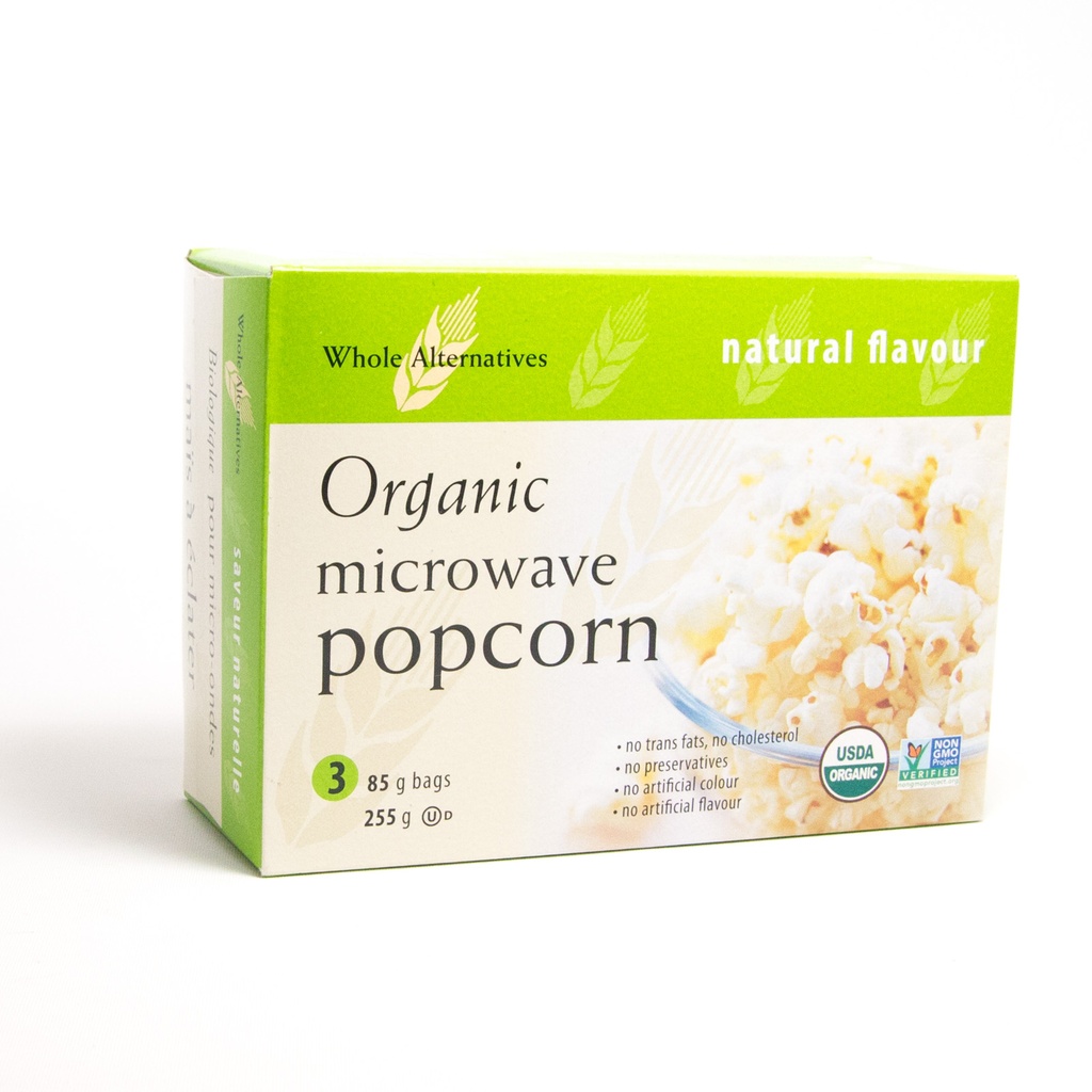 WHOLE ALT ORG MICROWV POPCORN