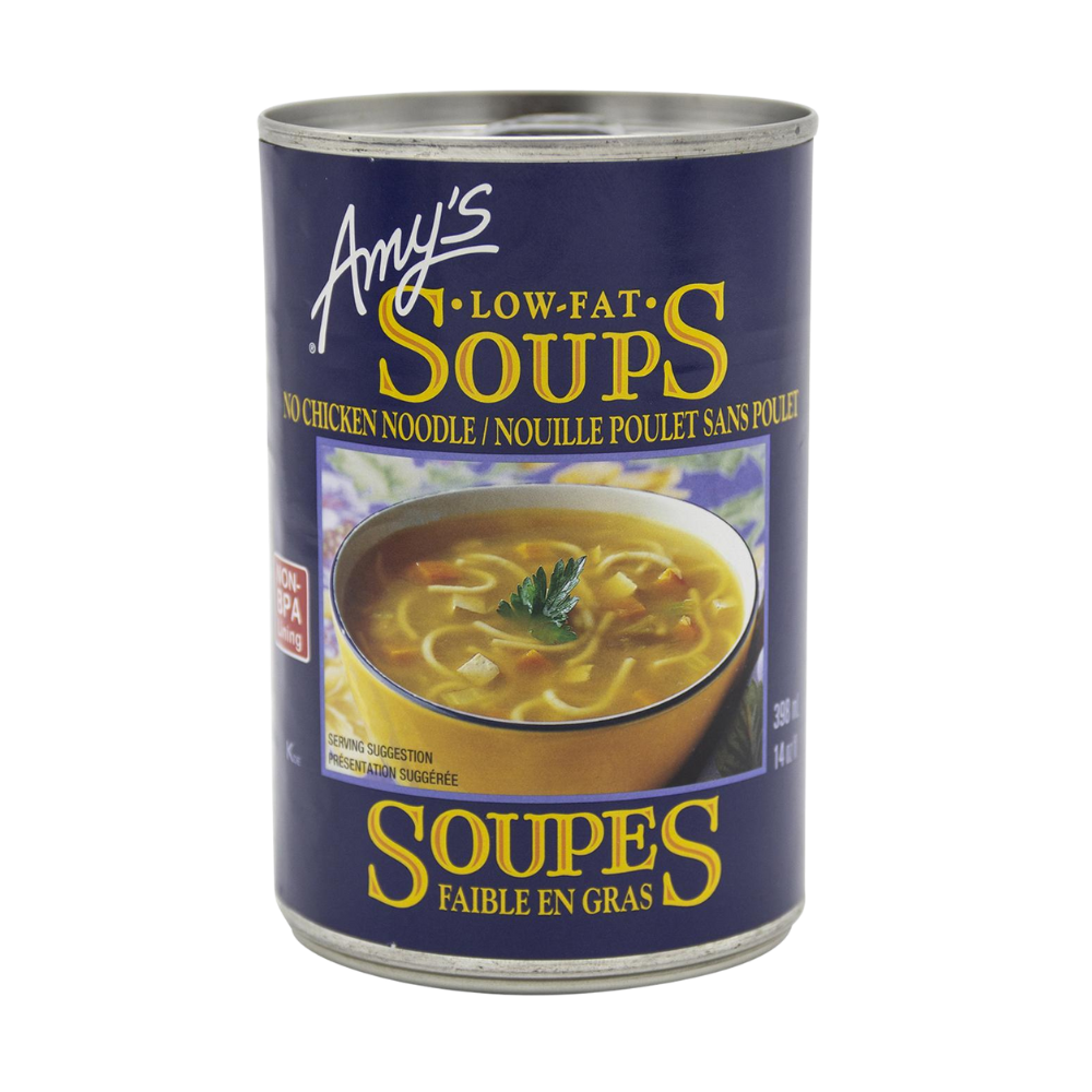 Amy's Low Fat No Chicken Noodle Soup 398Ml