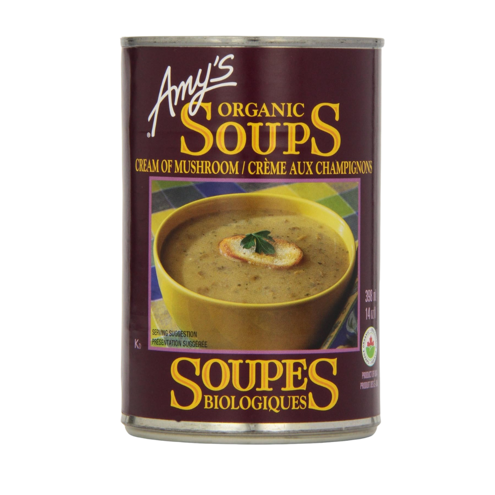 AMY'S CREAM OF MUSHROOM SOUP