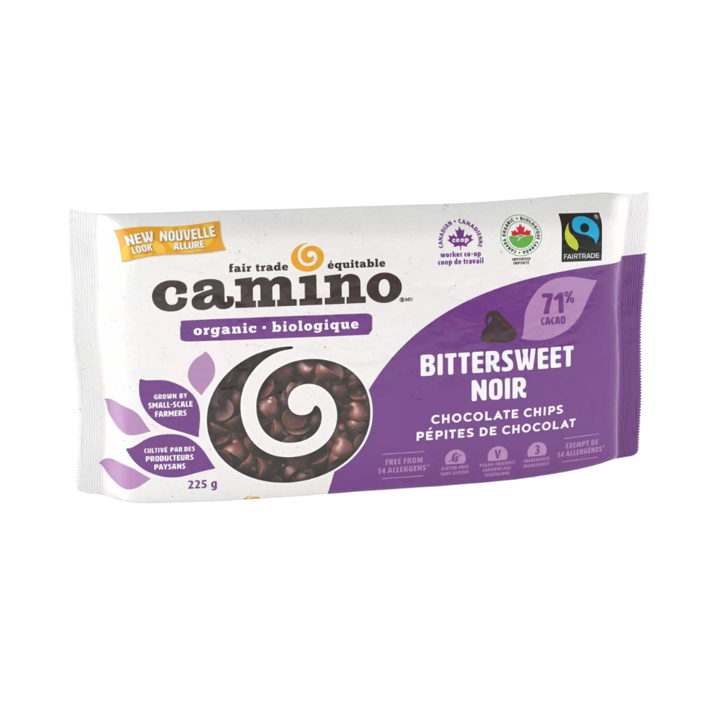 Camino Bittersweet Chocolate Chips 225G