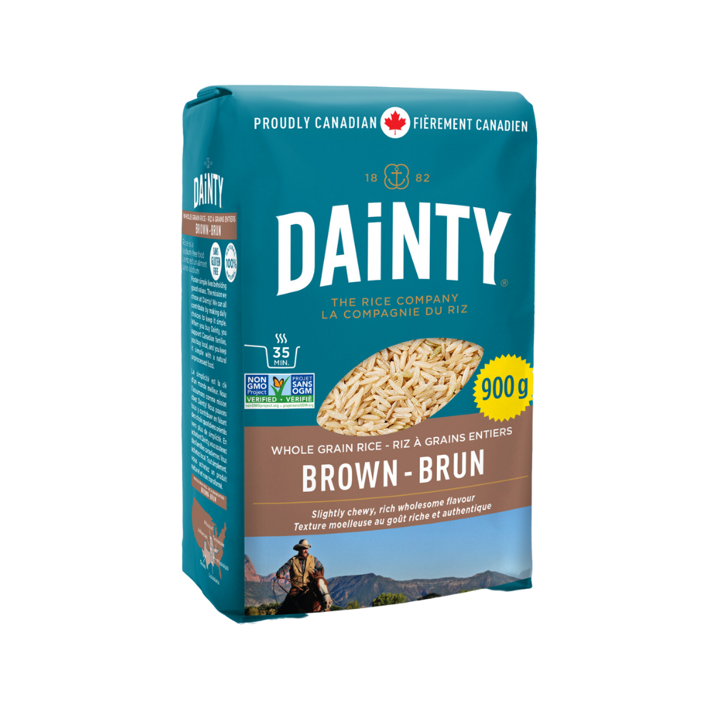 Dainty Whole Grain Brown Rice 900G