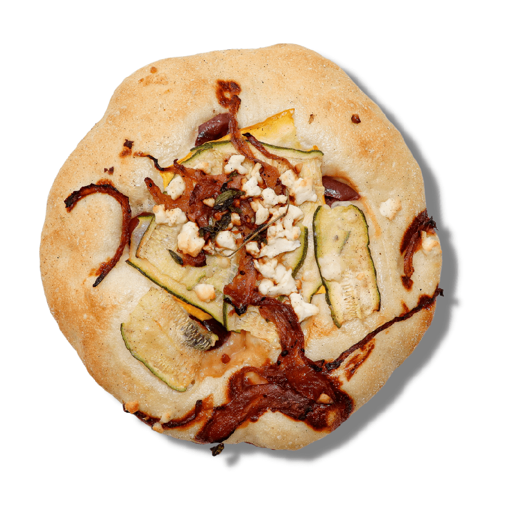 FRED’S BREAD ZUCCHINI PIZZA