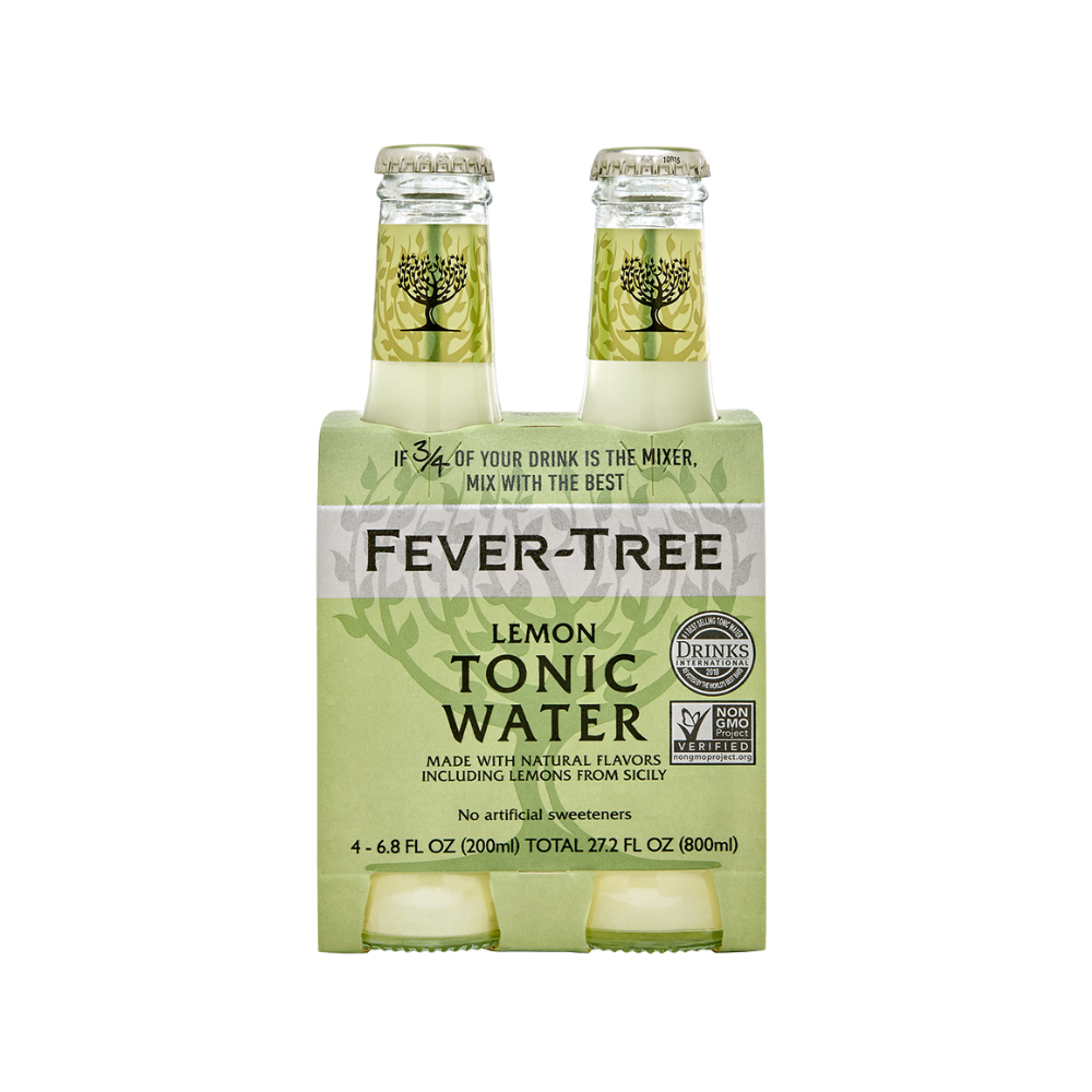 Fever Tree Lemon Tonic Water 4 X 200Ml