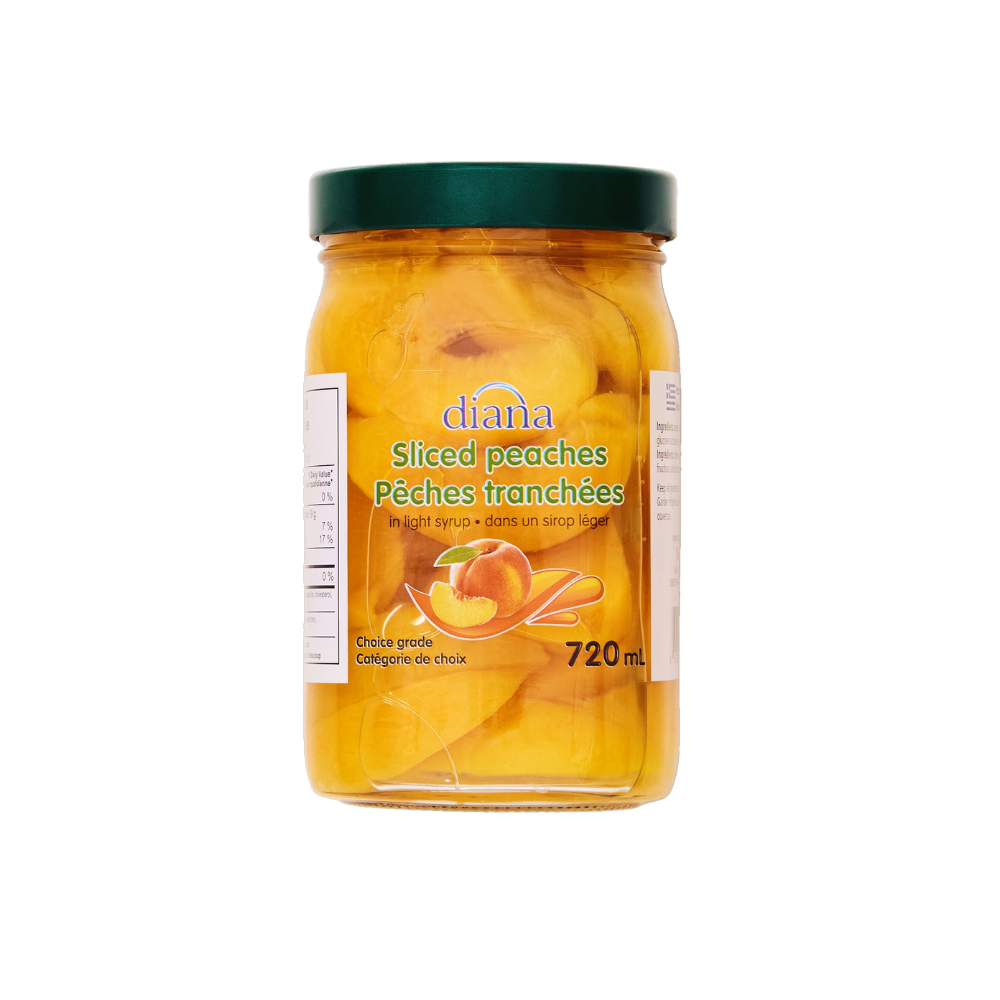 Diana Peach Slices In Light Syrup 720Ml