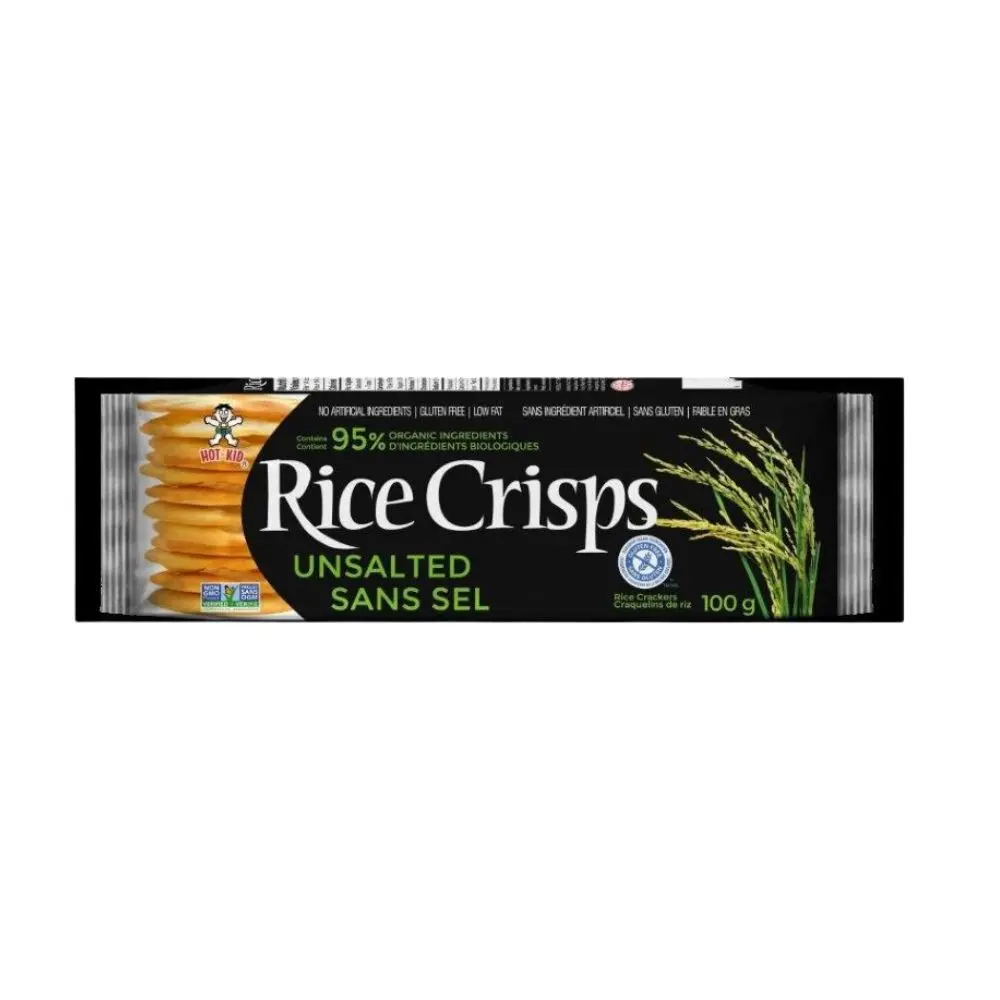 Hot-Kid Gluten Free Unsalted Rice Crisps 100G