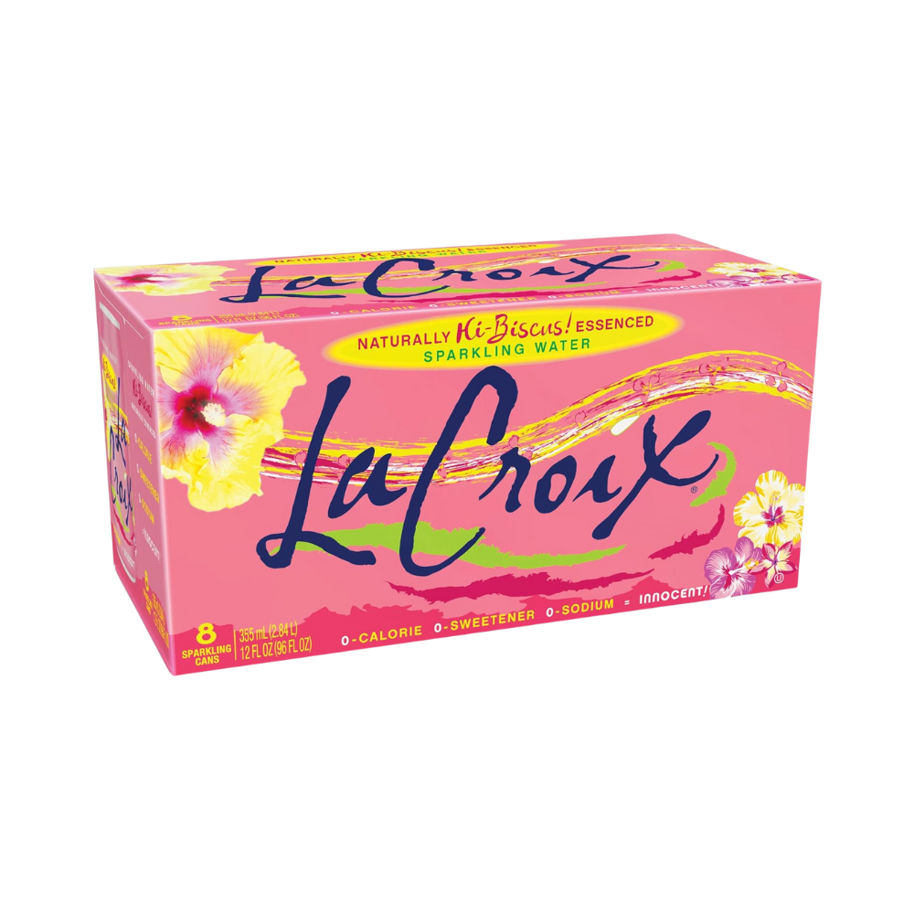La Croix Hi-Biscus Sparkling Water 8 X 355Ml