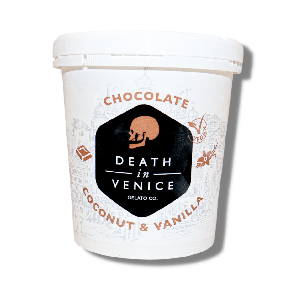 Death In Venice Chocolate Coconut Vanilla Gelato 500Ml