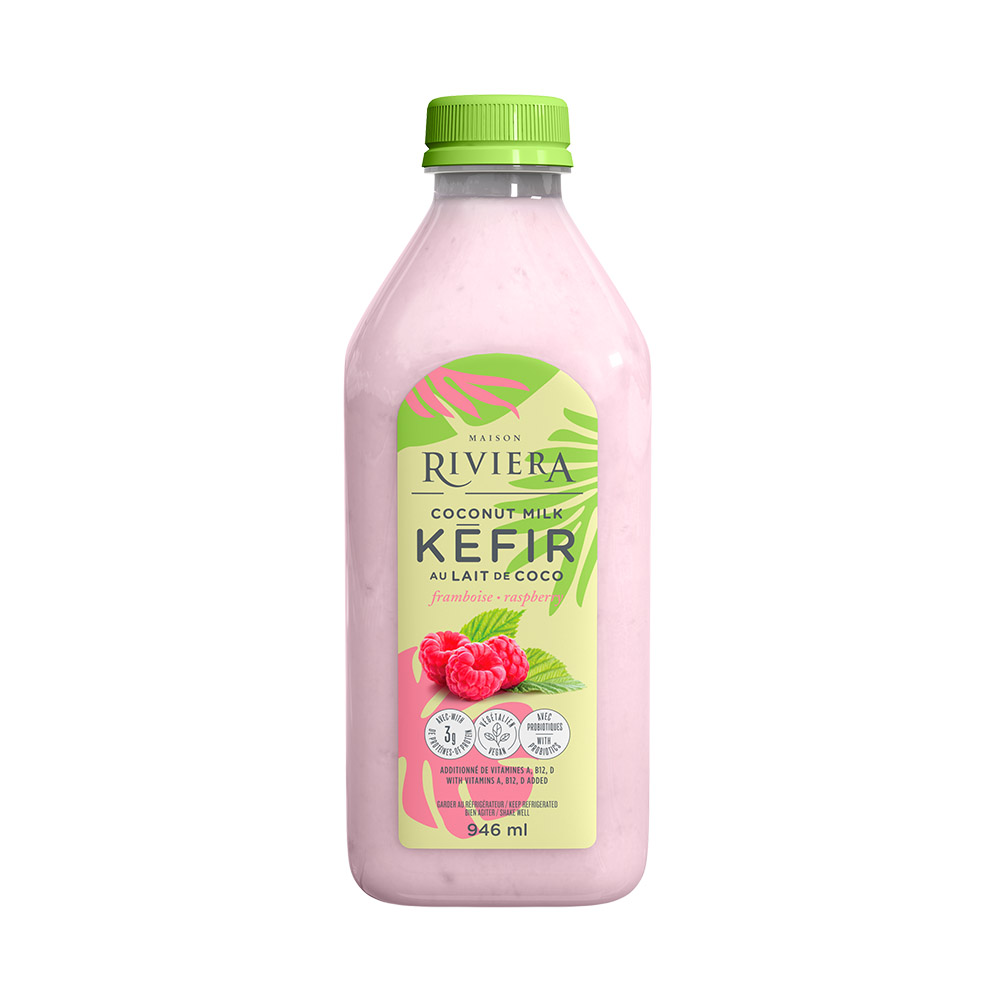 Riviera Raspberry Coconut Milk Kefir 946Ml