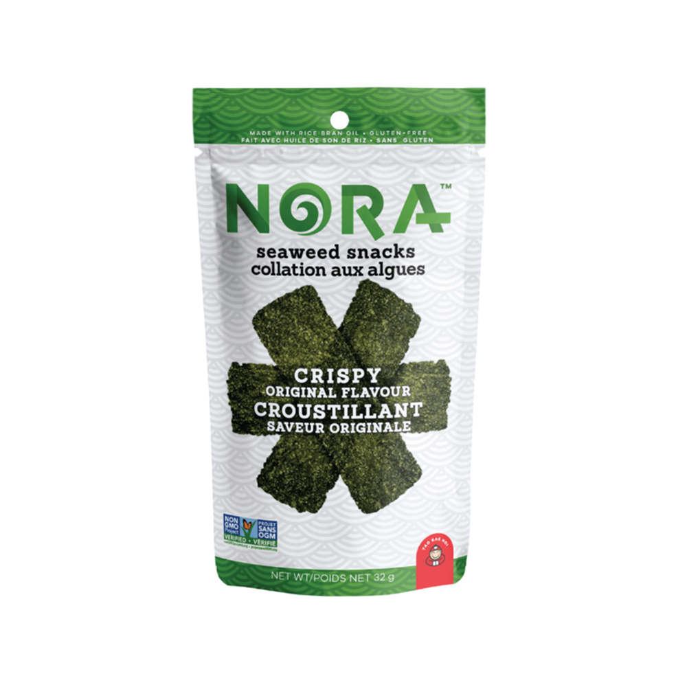 Nora Seaweed Snack Crispy Original Flavour 32g