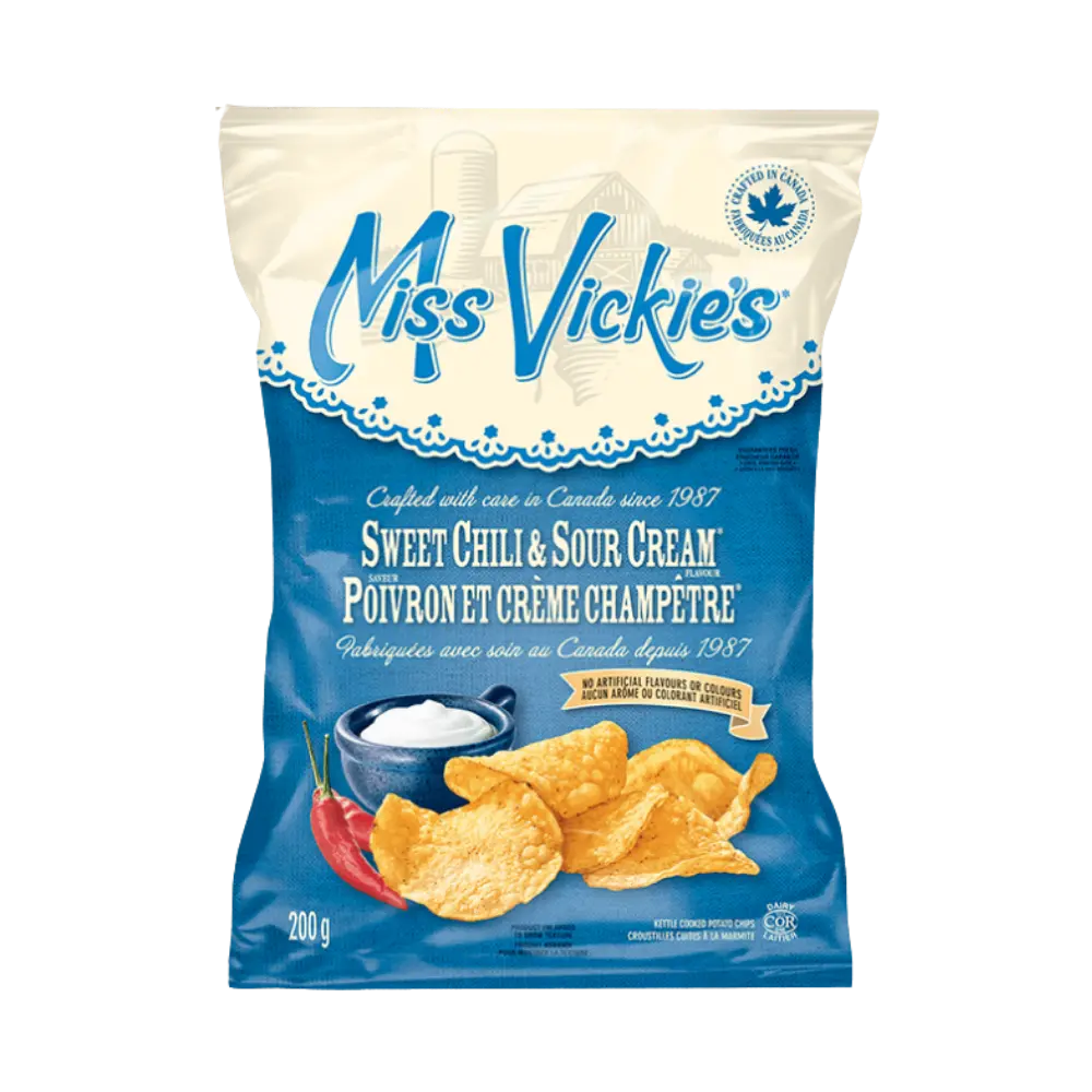 Miss Vickie's Sweet Chili & Sour Cream Potato Chips 200g