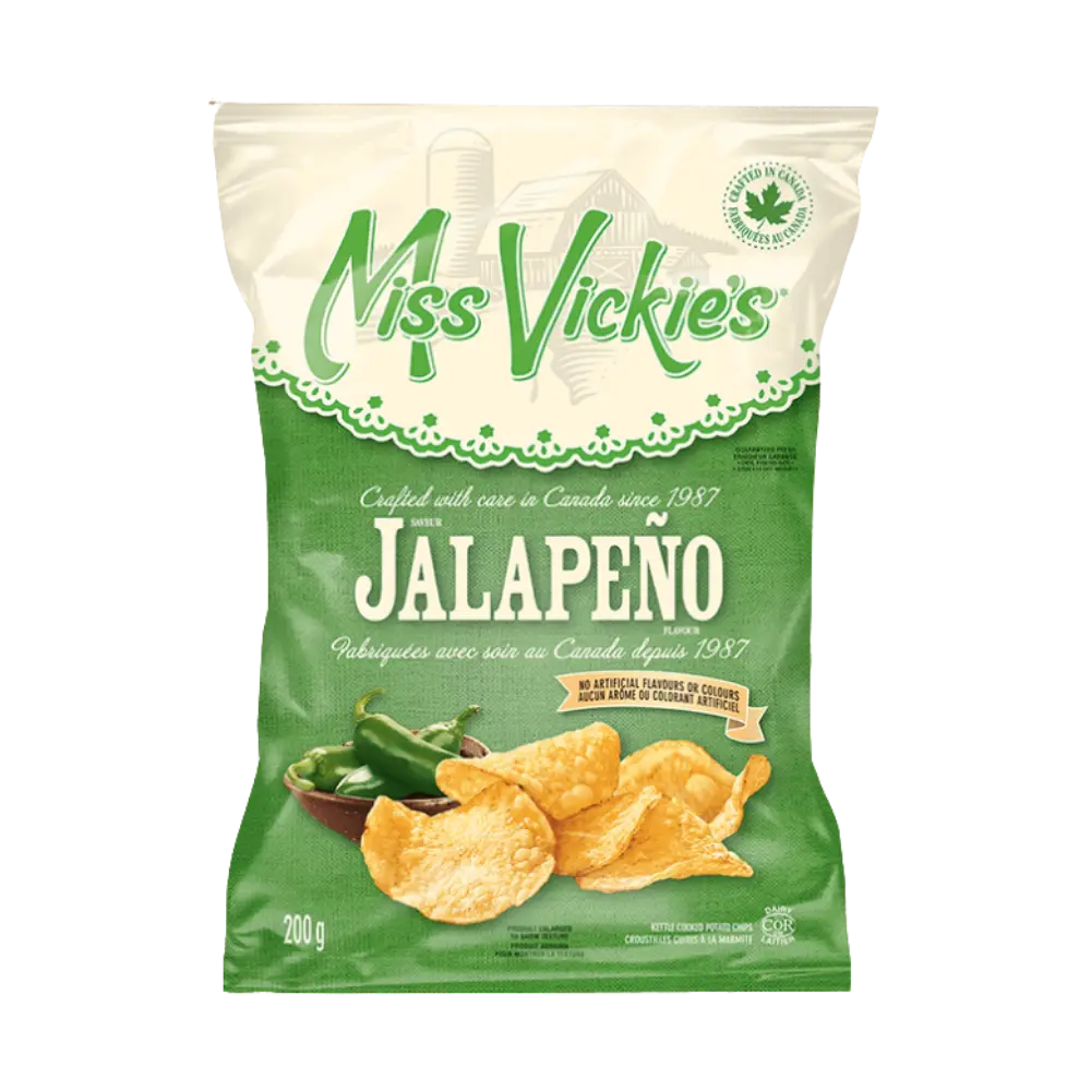 Miss Vickie's Jalapeno Chips 200G
