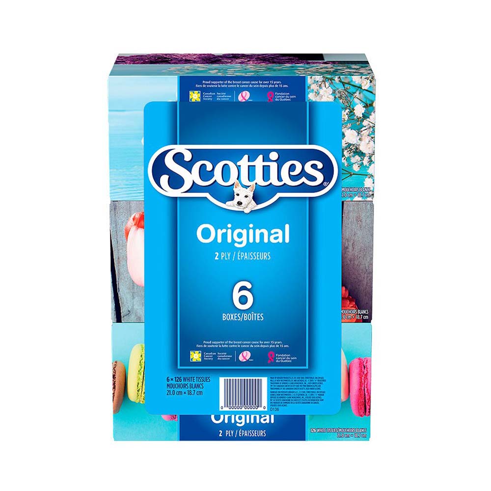 Scotties Facial Tissue Paper 6Pk