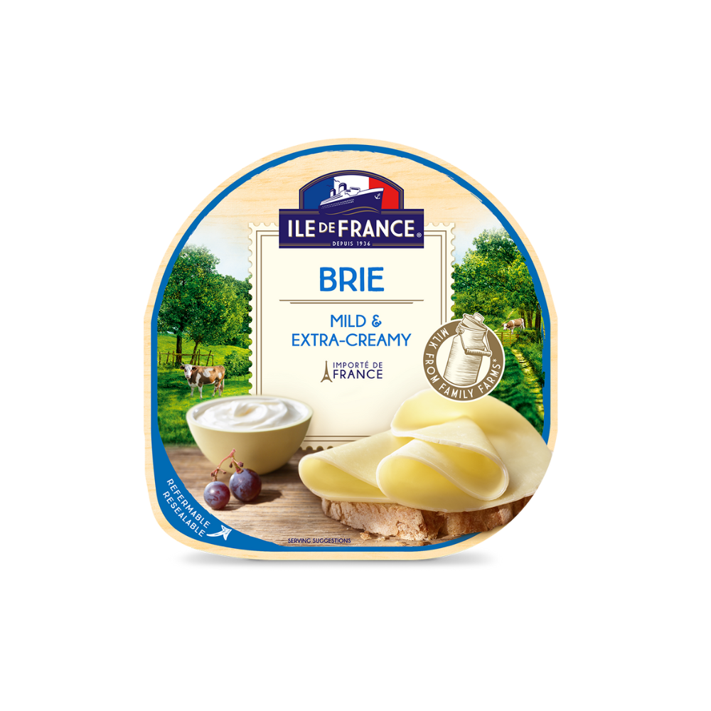 Ile de France Brie Slices