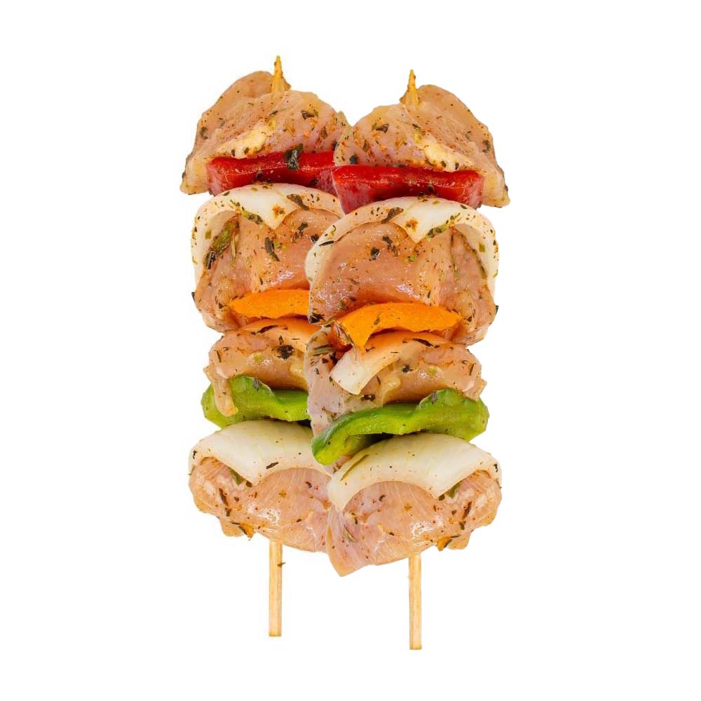 Ready-To-Cook Rosemary Tarragon Style Chicken Breast Kabobs 2pc
