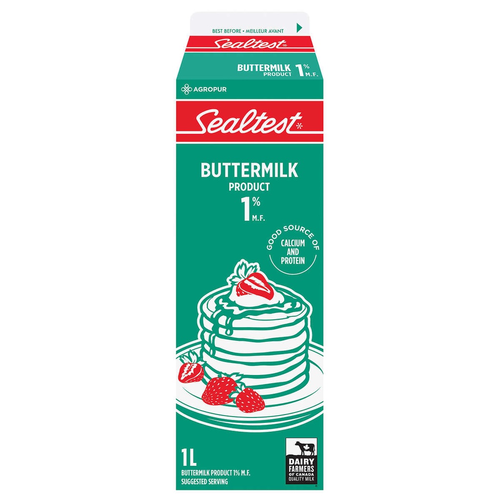 Sealtest Buttermilk 1% 1L