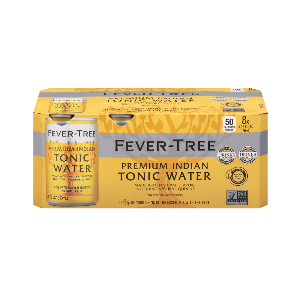 Fever Tree Indian Tonic Water 8 X 150Ml
