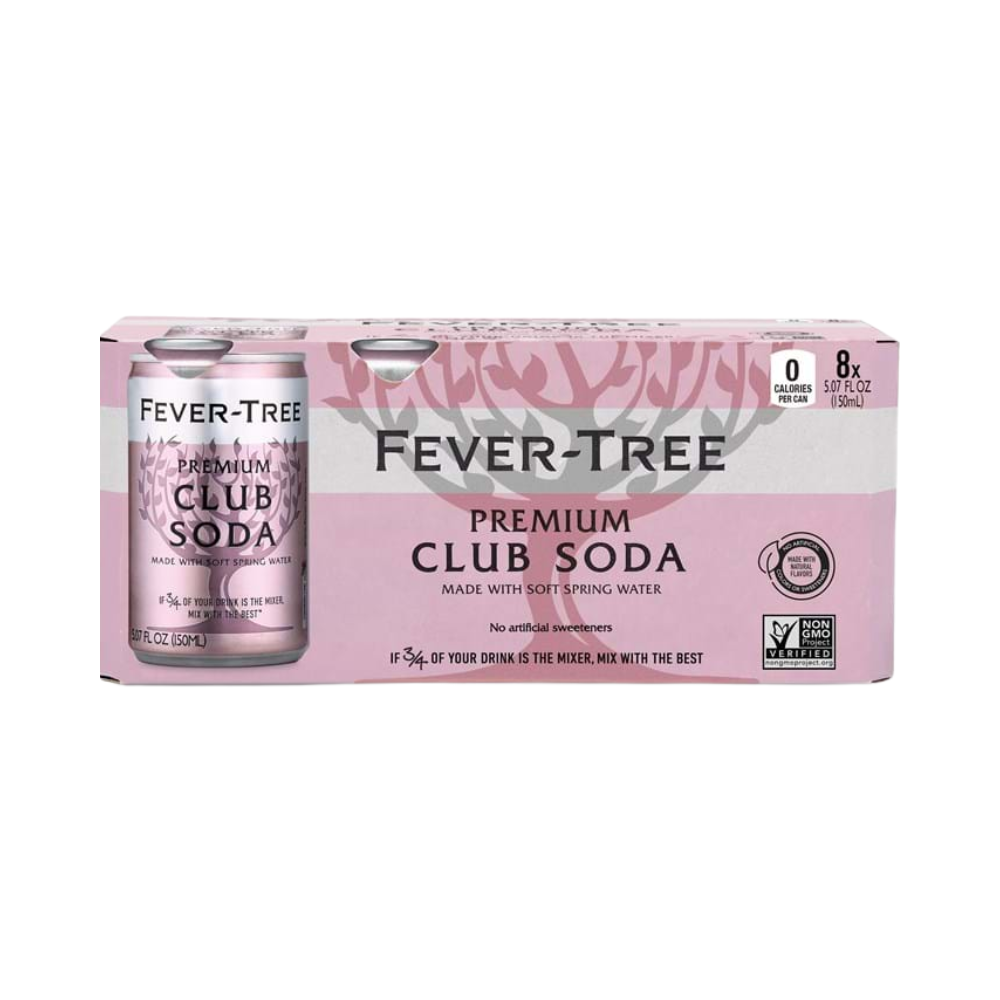 Fever Tree Club Soda 8 X 150Ml