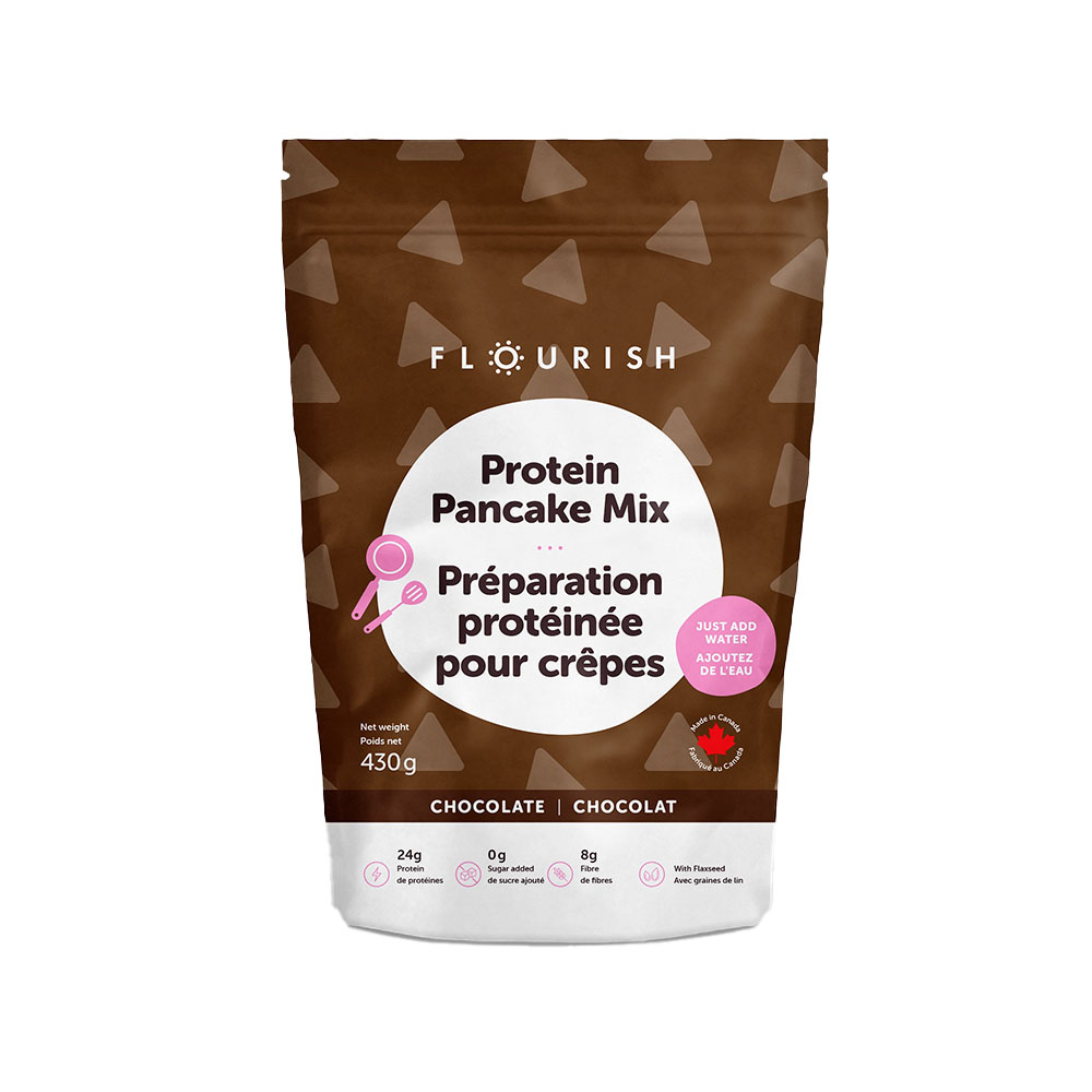 Flourish Chocolate Pancake Mix 430G