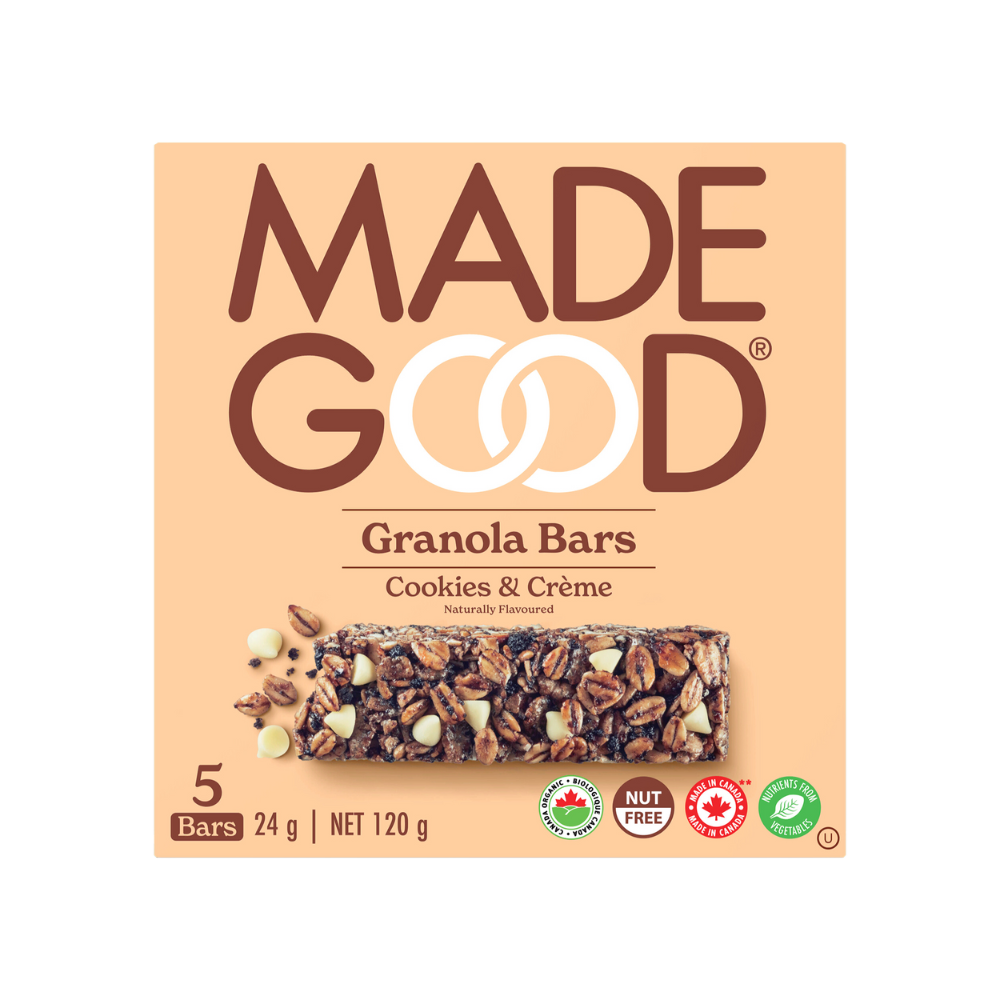 Made Good Cookies & Creme Granola Bars 120G