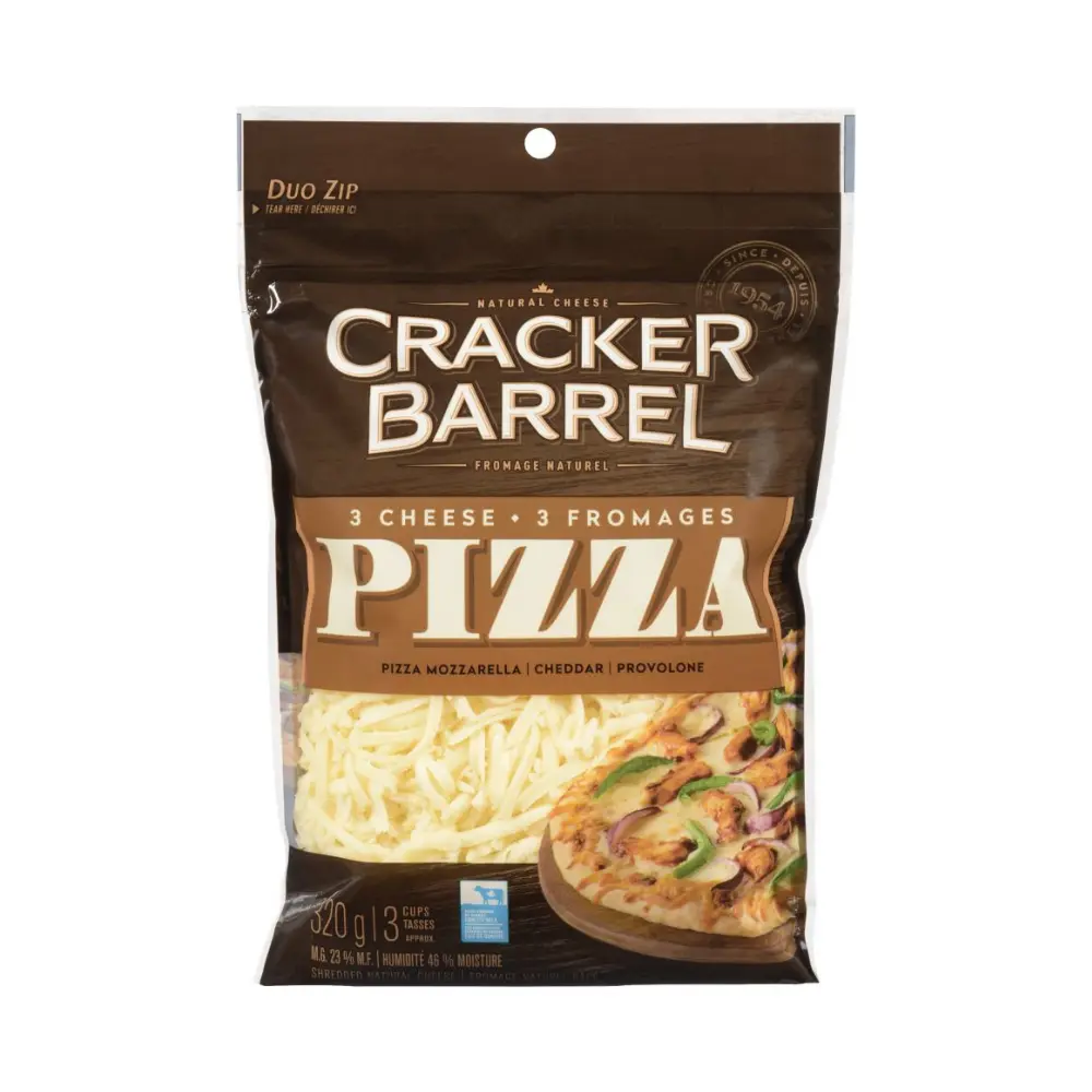Cracker Barrel Cheese Shreds Pizza 320G