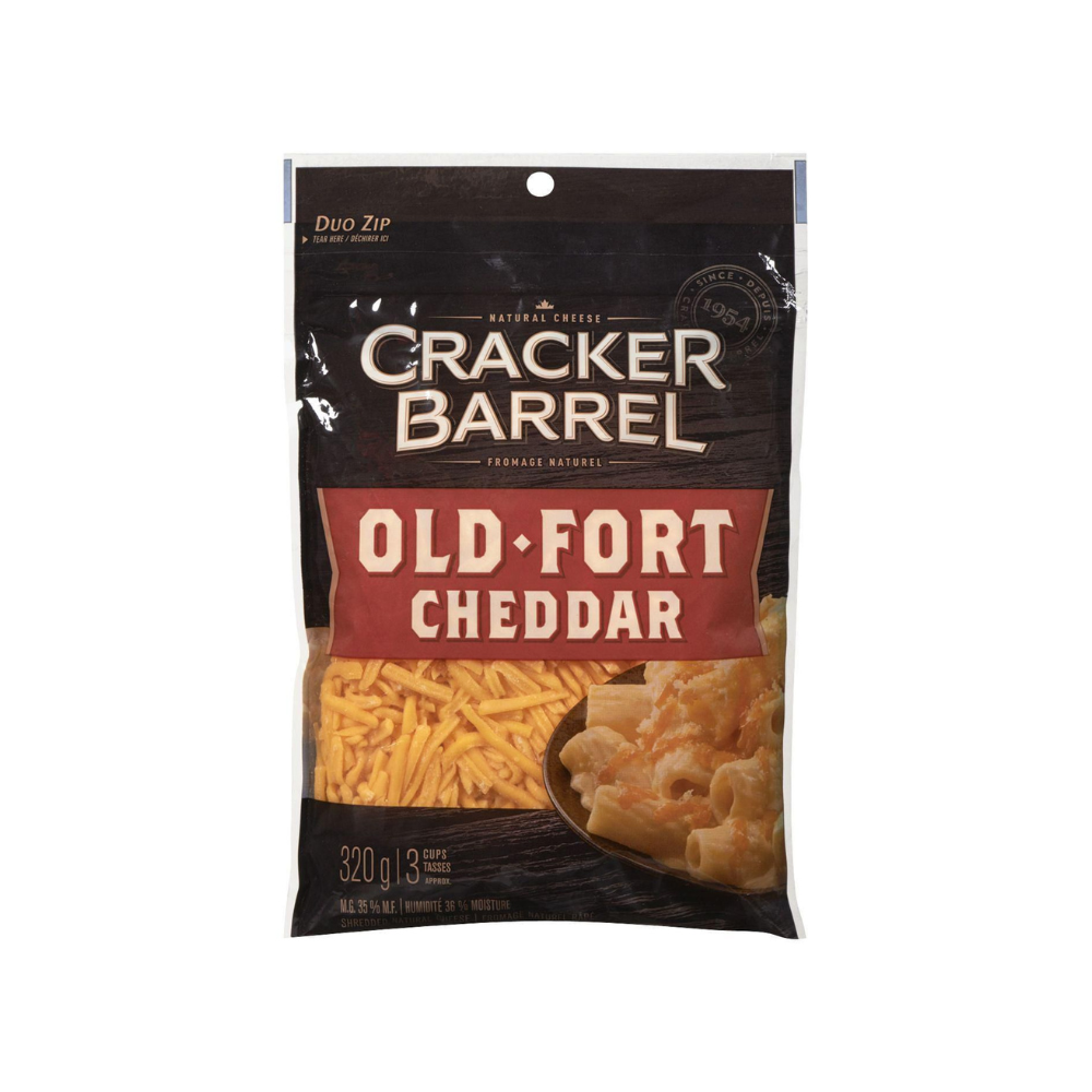 Cracker Barrel Cheese Shreds Old Ched 320G