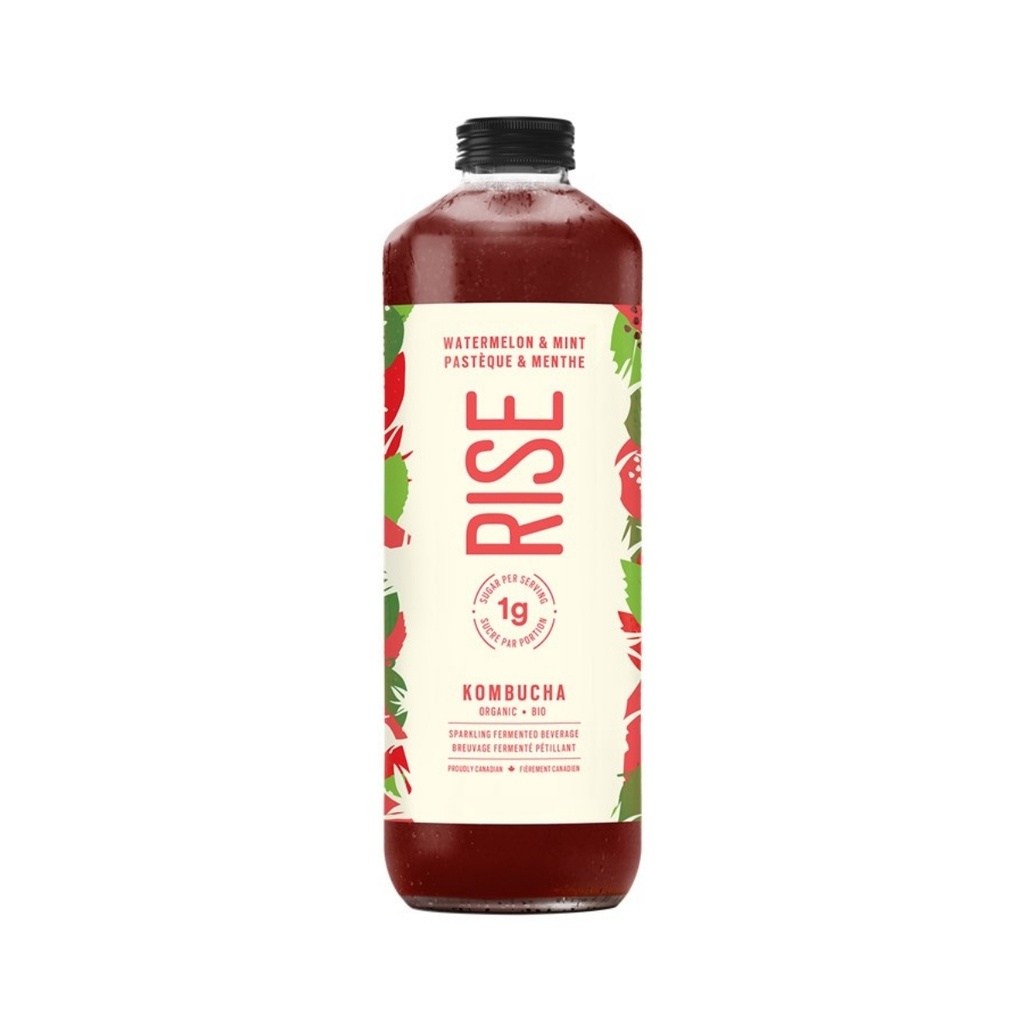 Rise Kombucha Low Sugar Watermelon & Mint