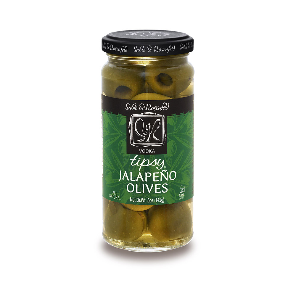 Sable & Rosenfeld Vodka Jalapeño Olives 142G