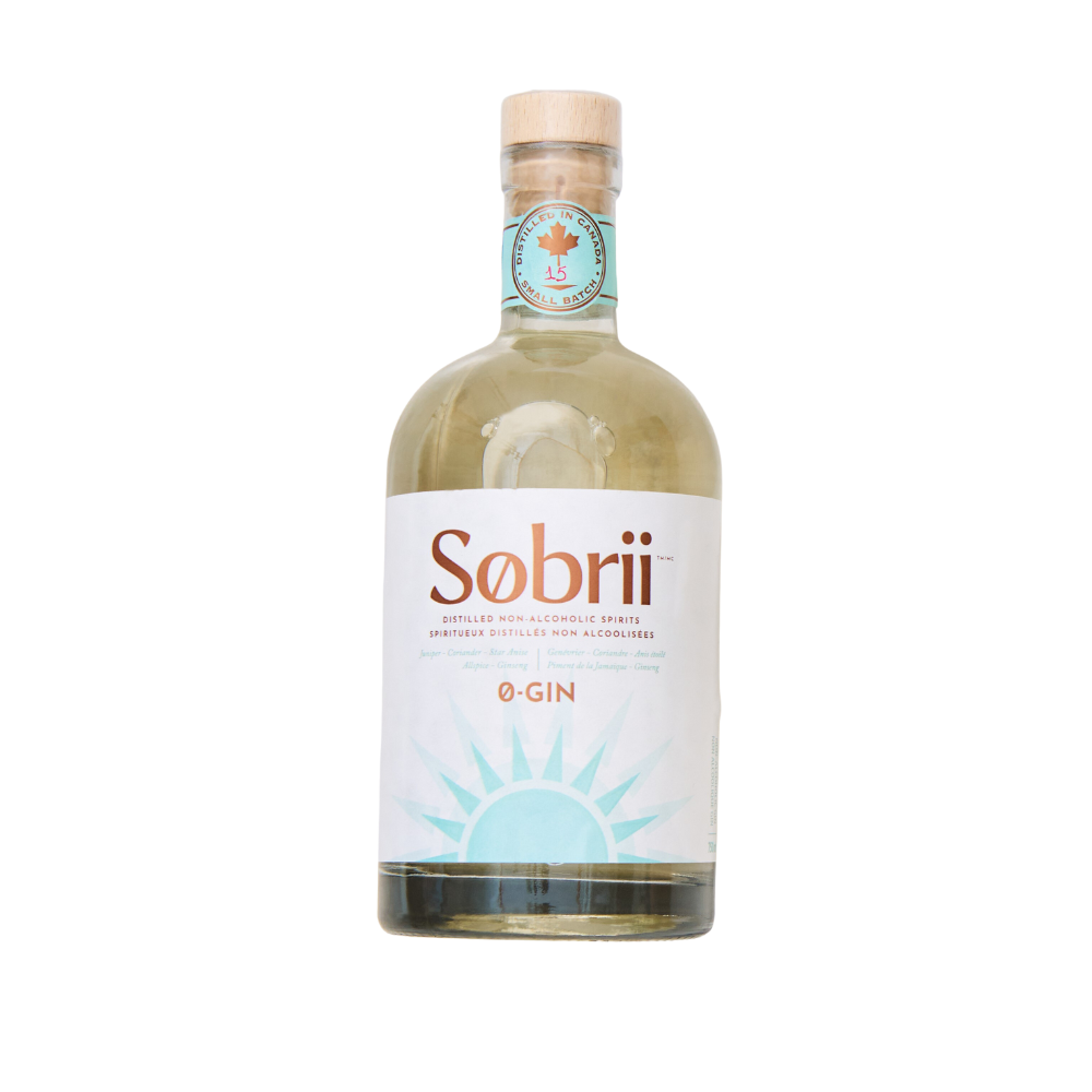 SOBRII NON-ALCOHOLIC GIN 750ML