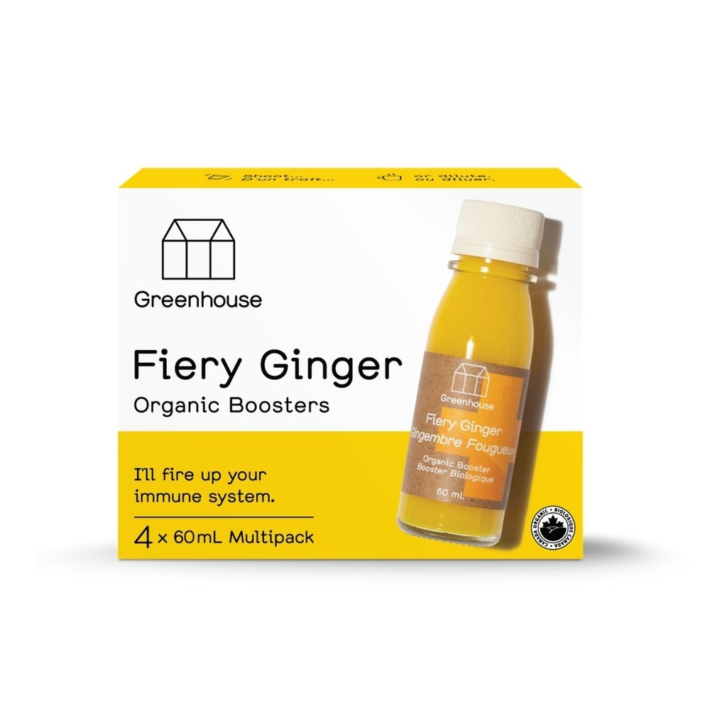 FIERY GINGER 4 X 60 ML