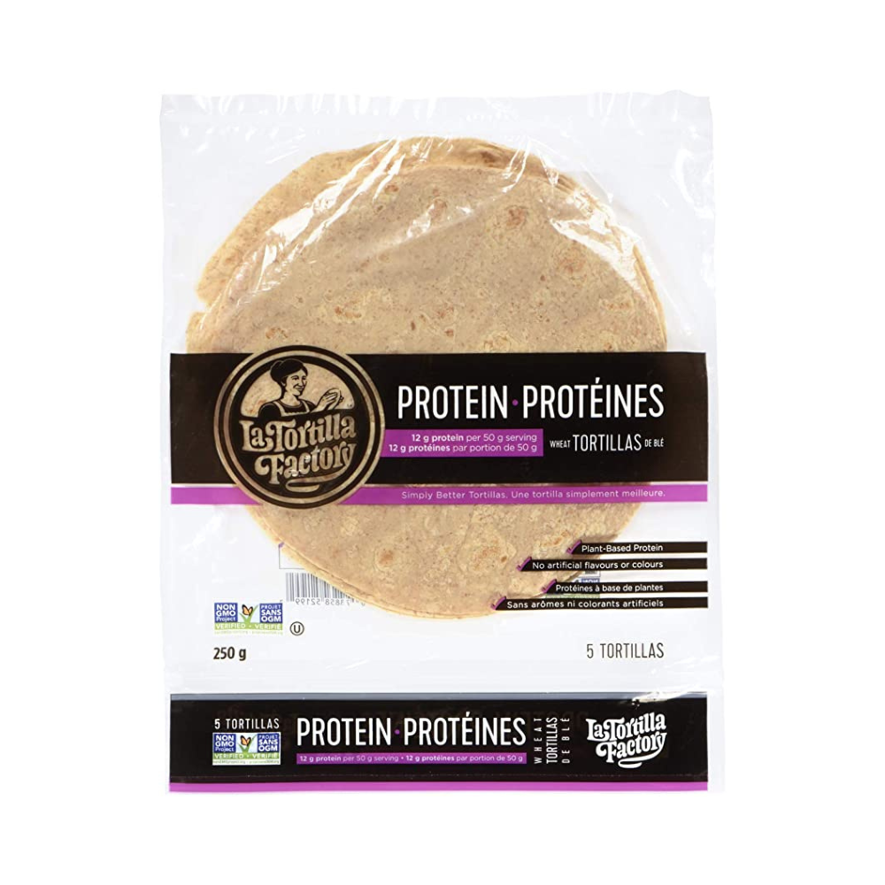 LA TORTILLA FACTORY NON GMO PROTEIN TORTILLA 250G