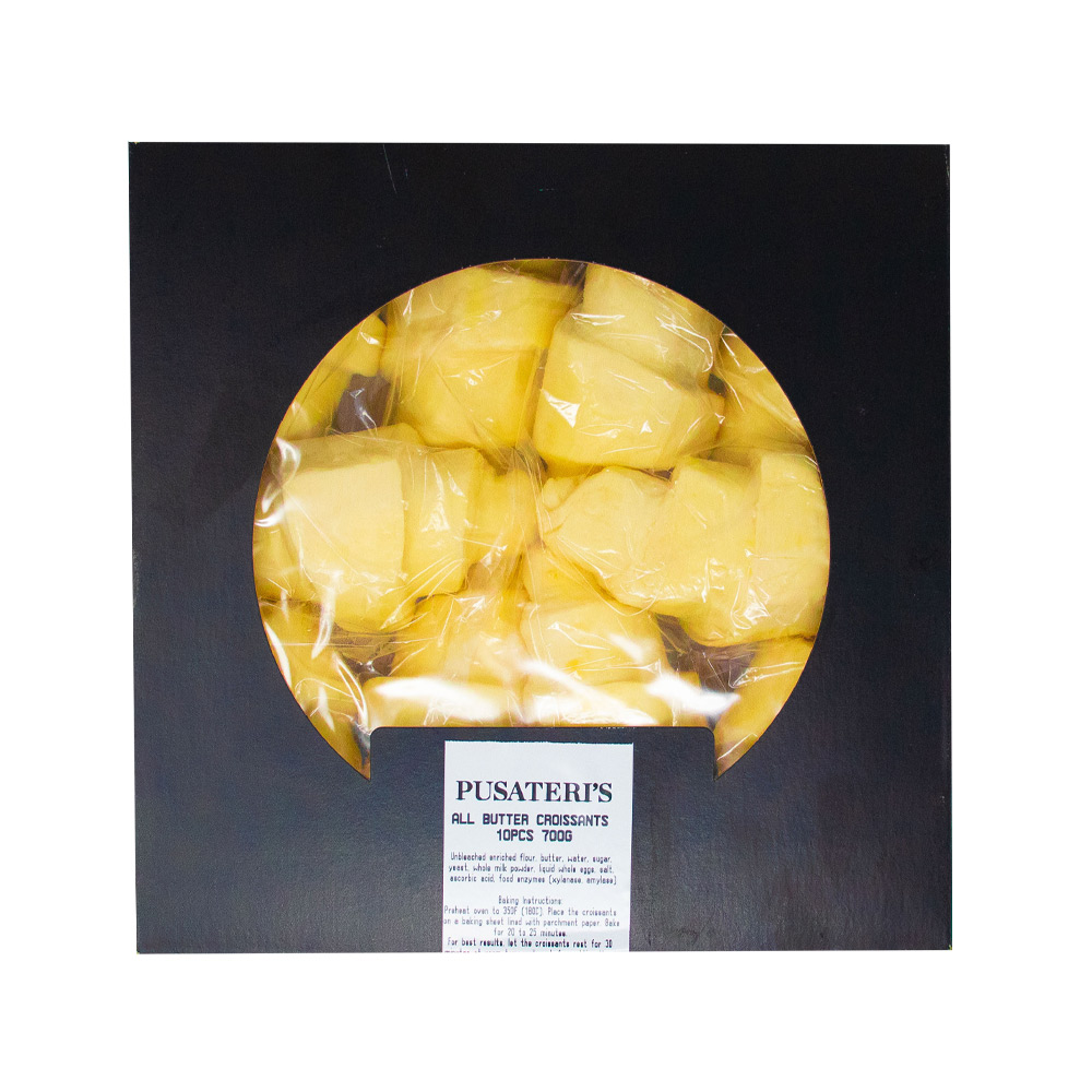 ALL BUTTER CROISSANTS 10PCS 700G