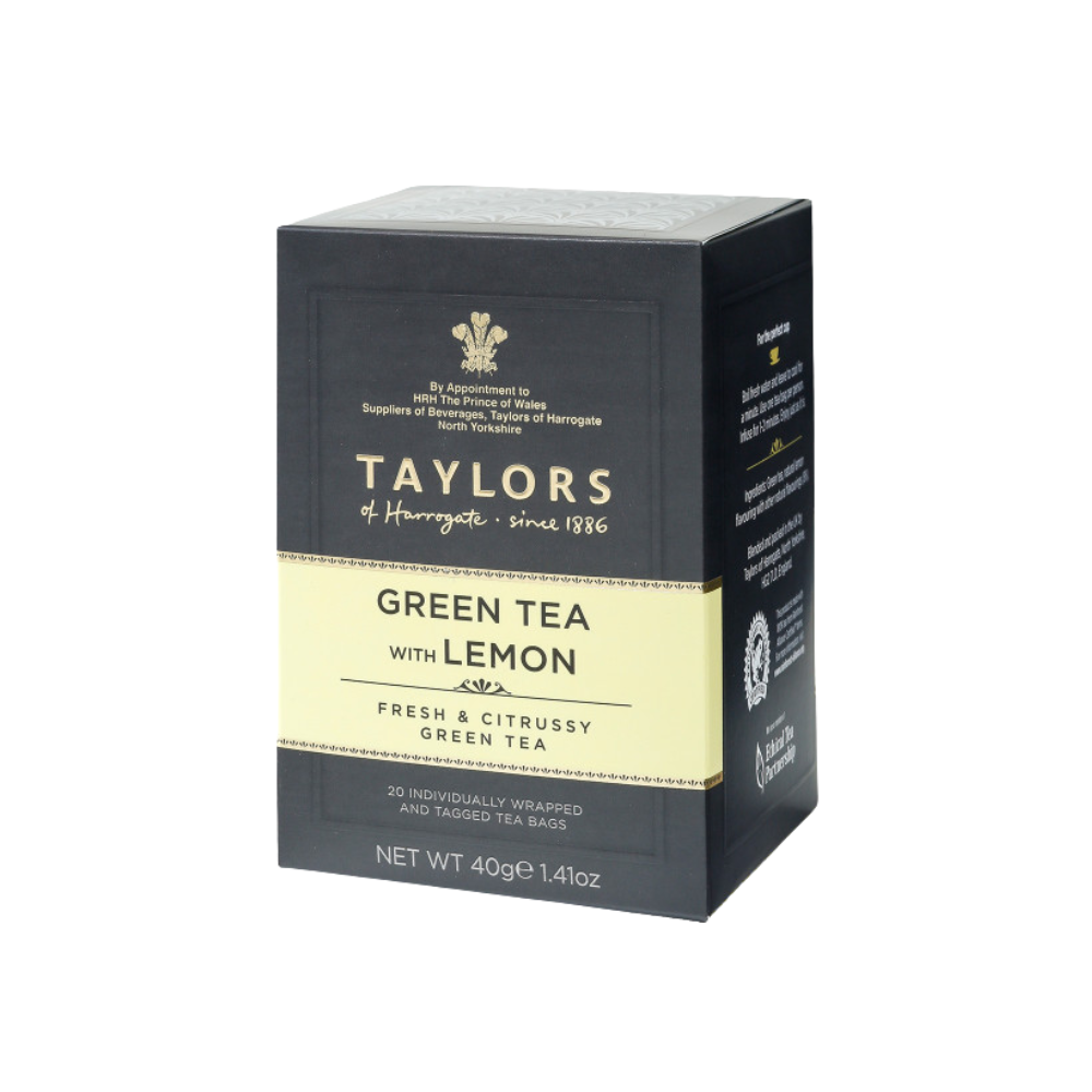 Taylors Of Harrogate Green Tea With Lemon 50G