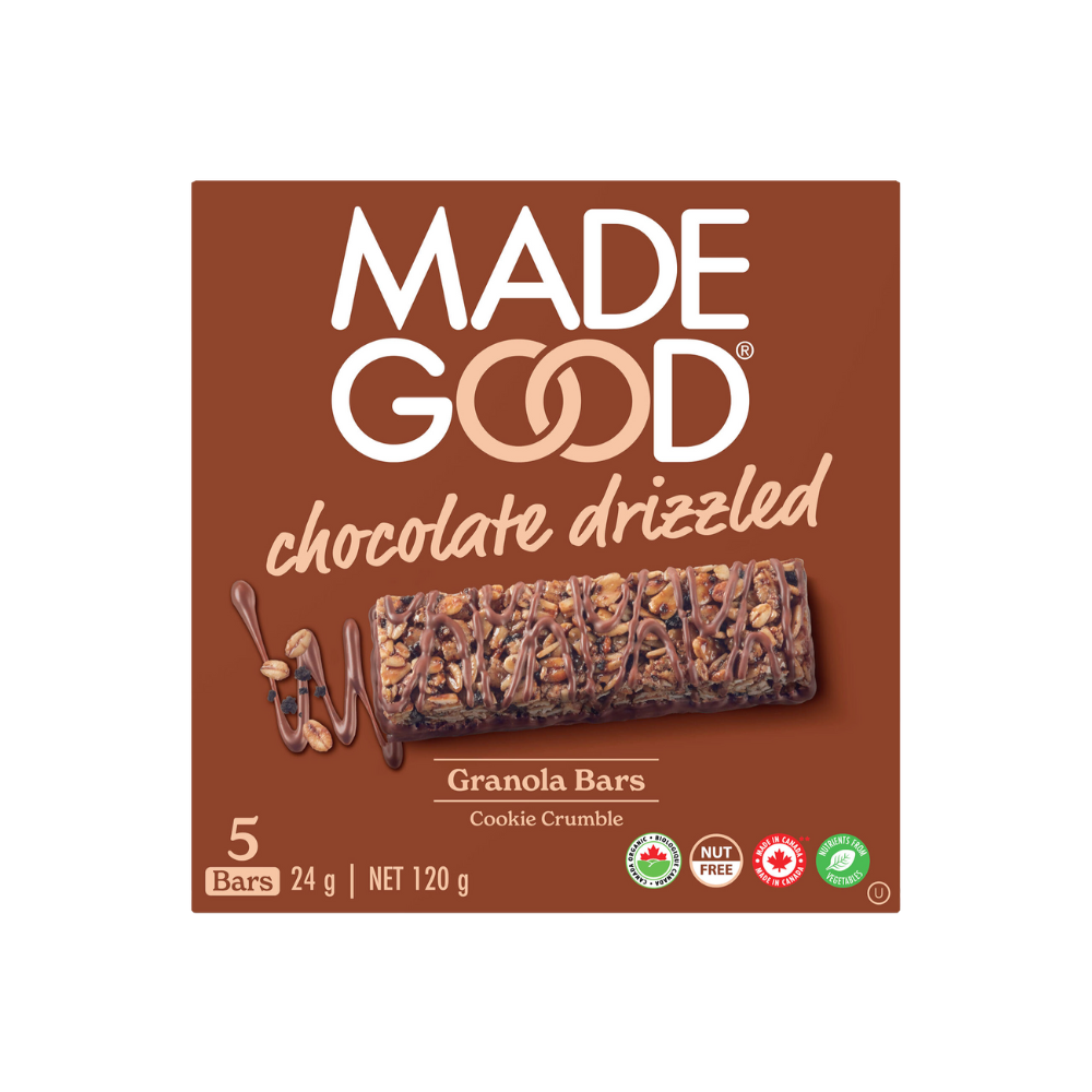 Made Good Drizzled Cookie Crumble Bar 120G