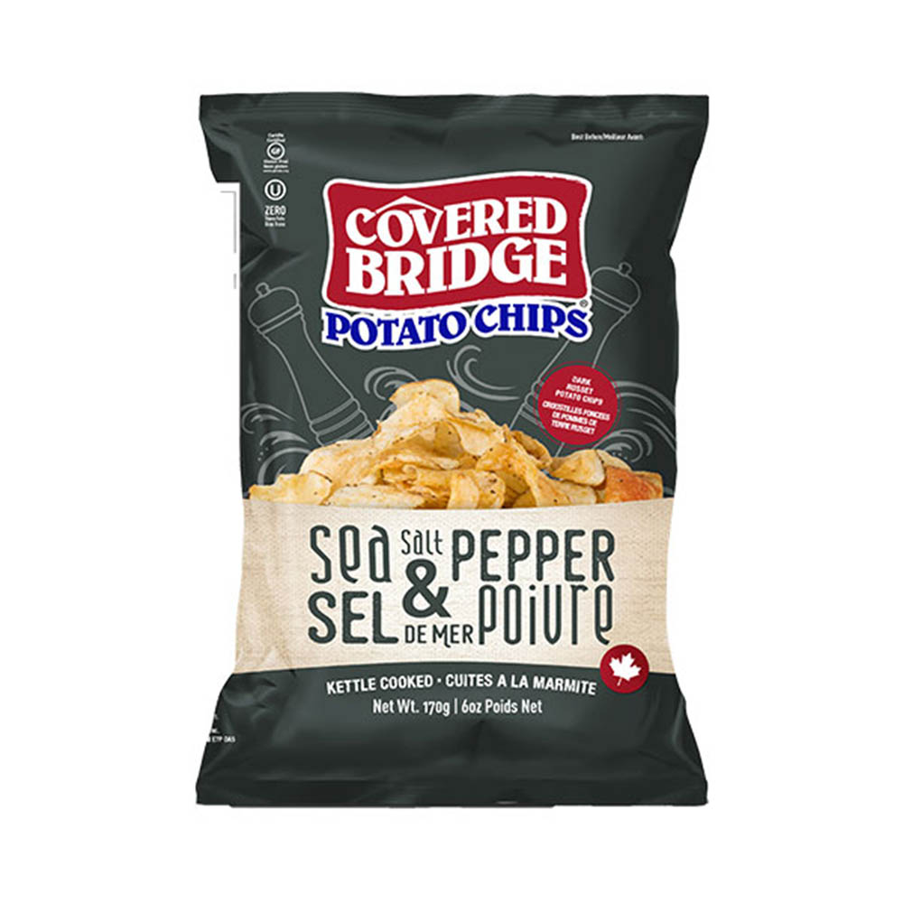 Covered Bridge Sea Salt Pepper 170G