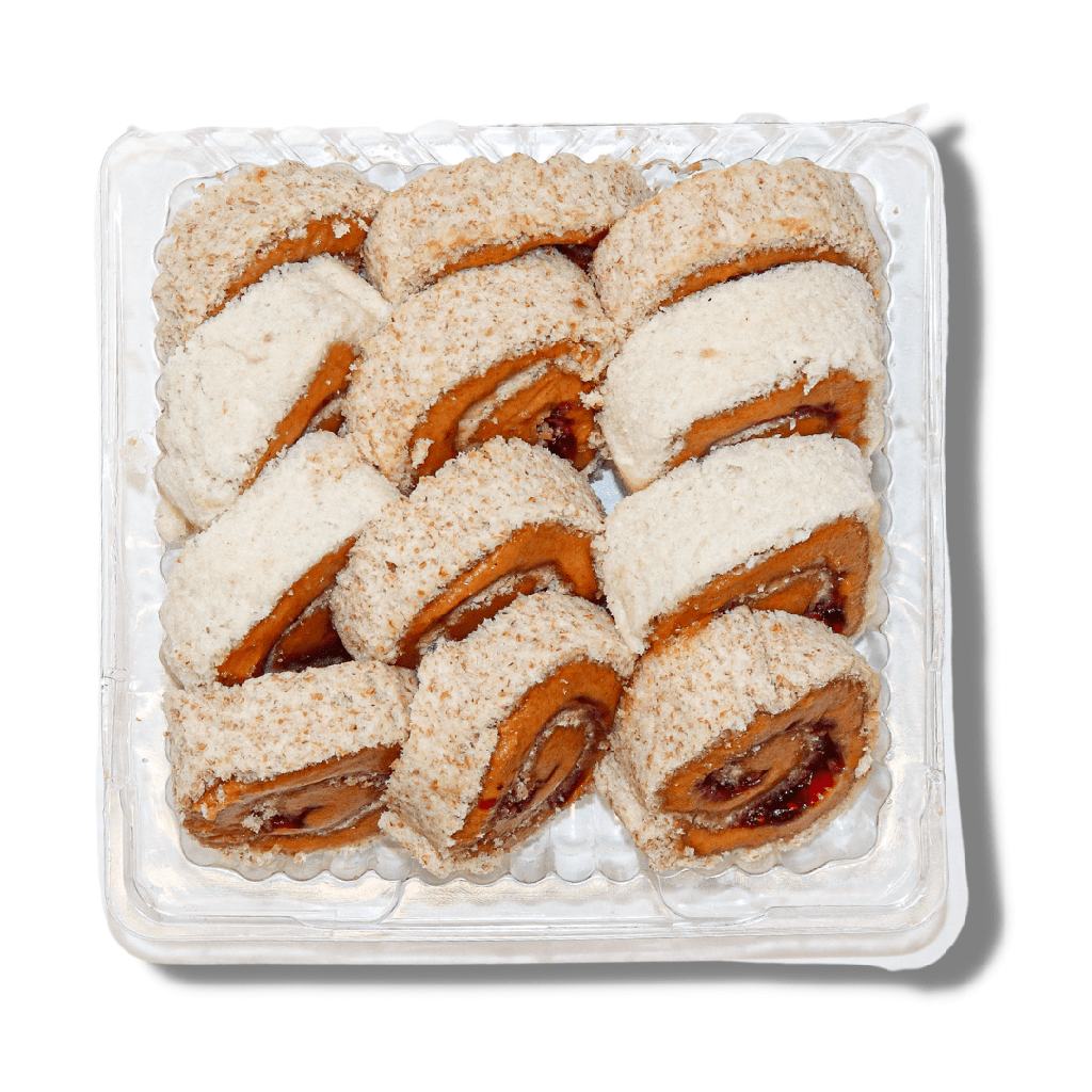 Lesley's Peanut Butter Banana Pinwheel Sandwiches 1ea