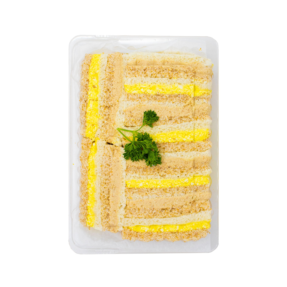 Lesley's Tuna & Egg Party Sandwiches 24pc