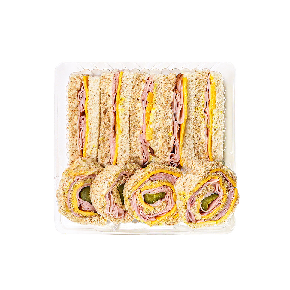 Lesley Ham & Cheese Party Sandwiches 1ea