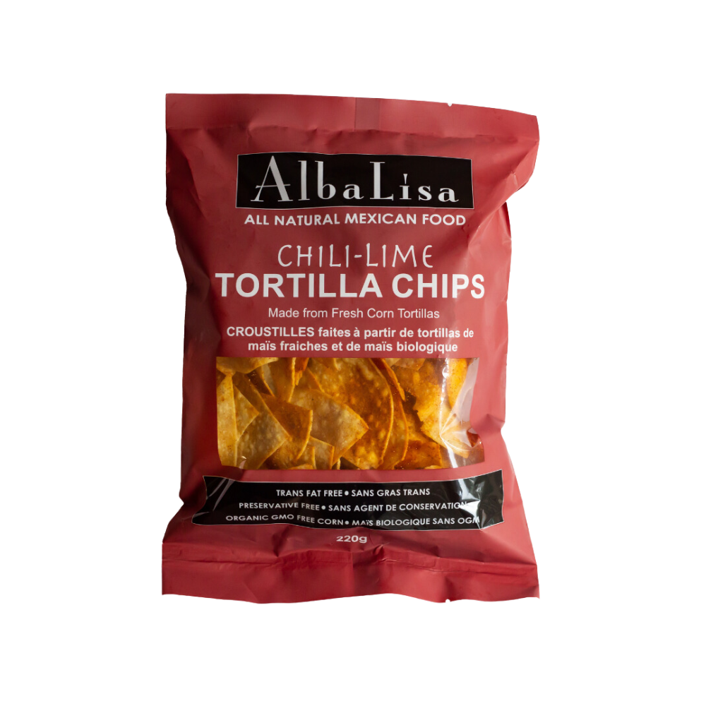 Albalisa Chili Lime Tortilla Chips 220G