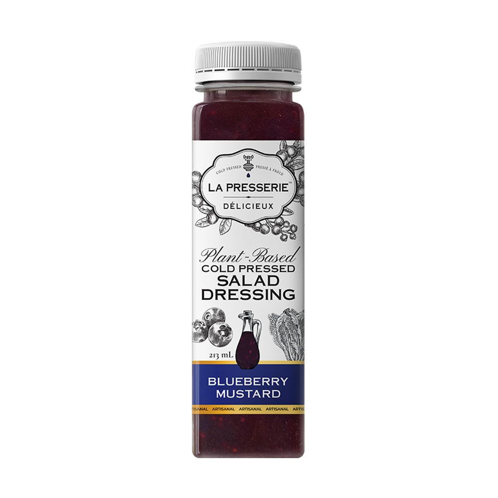 LA PRESSERIE BLUEBERRY MUSTARD SALAD DRESSING