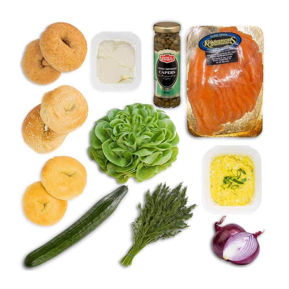 The Bagel & Lox Box 1ea
