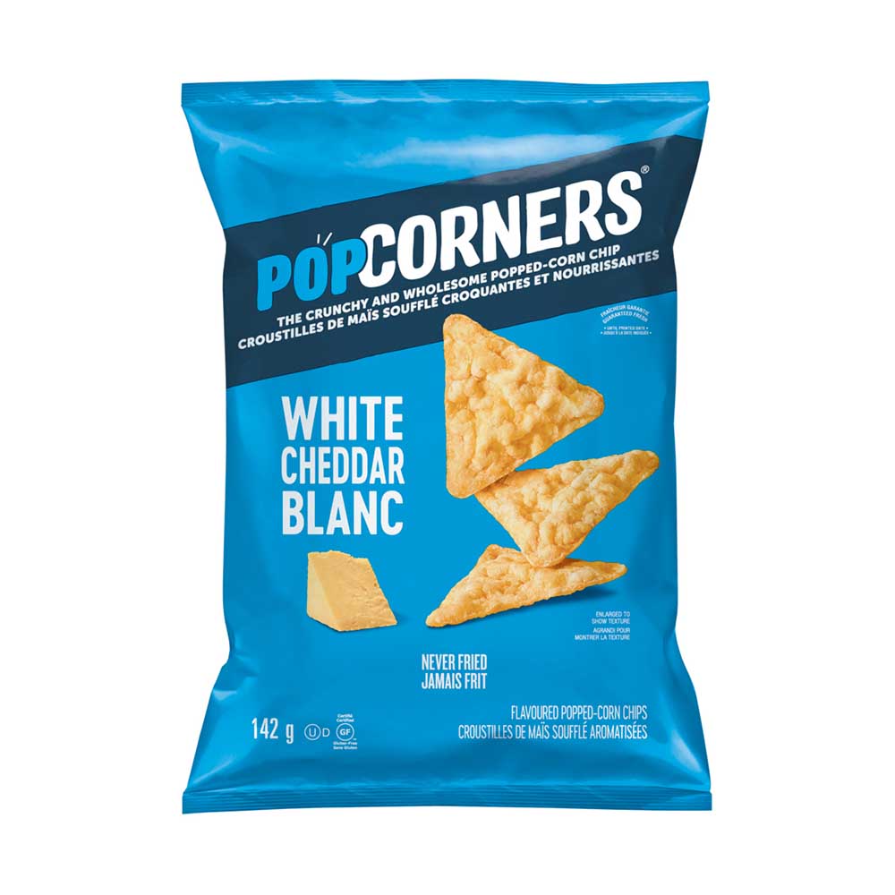 Popcorners White Cheddar 142G
